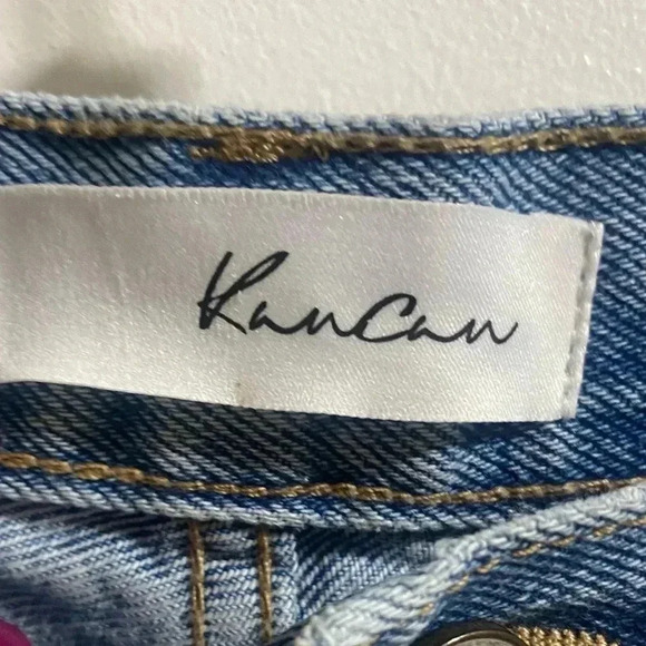 Kancan Distressed raw hem jeans size 29 - Picture 3 of 7